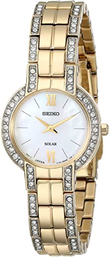 Seiko Women's SUP200 Japanese Quartz with Modern Crystals Watch