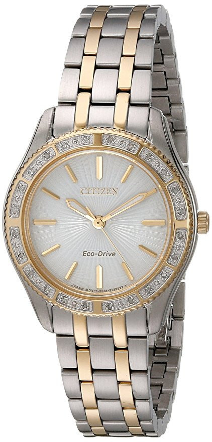 Citizen Women's EM0244-55A Dress Two-Tone Stainless Steel Watch