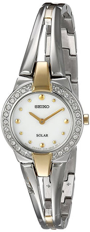 Seiko Women's SUP206 Two Tone Quartz Stainless Steel Casual Watch