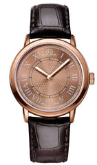 88 Rue du Rhone Women's 87WA120016 Analog Display Swiss Quartz Brown Watch