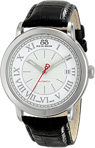 88 Rue du Rhone Men's 87WA120033 Analog Display Swiss Automatic Silver Watch