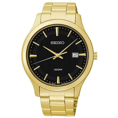 Seiko Men's SUR088 Quartz Watch Bracelet
