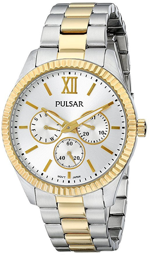 Pulsar Women's PP6142 Business Collection Analog Display Japanese Quartz Silver Watch