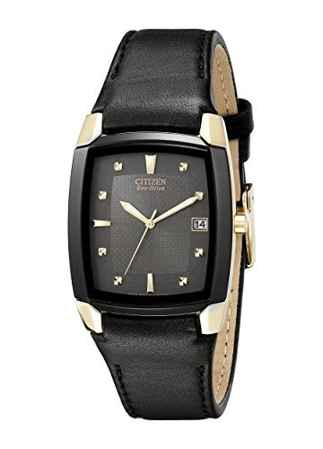 NEW Citizen Men's BM6574-09E Eco-Drive Leather Watch
