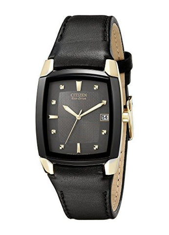 NEW Citizen Men's BM6574-09E Eco-Drive Leather Watch