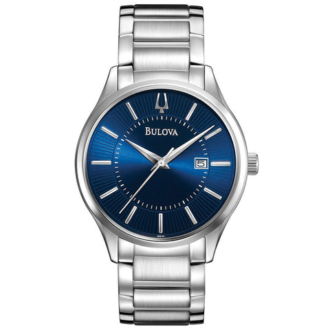 Bulova Mens 96B181 Stainless Steel Watch