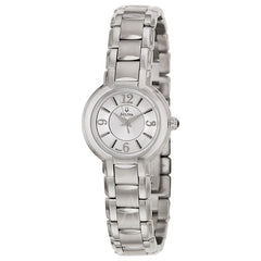 Bulova Women's 96L147 Dress Classic Round Stainless Steel Watch