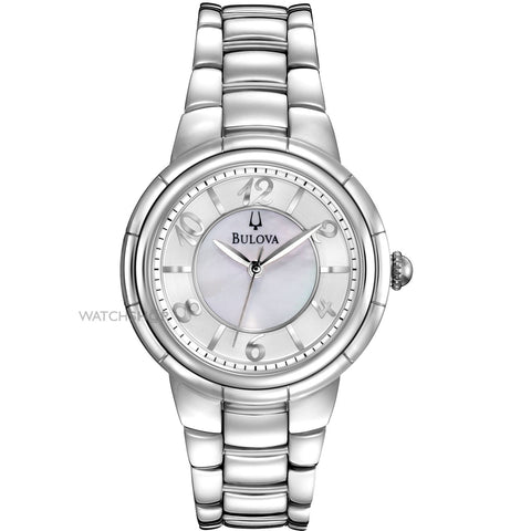 Bulova Women's 96L169 Rosedale Round Bracelet Watch