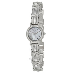 Bulova Women's 96L90 Mother of Pearl Bracelet Watch