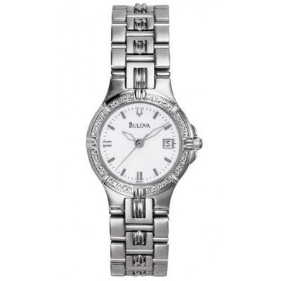 Bulova women's on sale diamond chronograph watch
