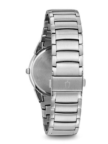 Bulova Men's 96B015 Dress Silver Tone Stainless Steel Watch