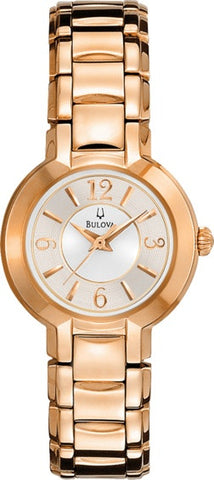Bulova Women's 97L122 Dress Classic Goldtone Watch Exact Time Corp. Bulova Women's 97L122 Dress Classic Goldtone Watch Exact Time Corp.