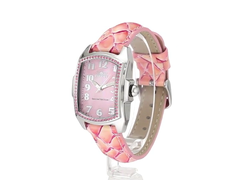 Invicta Women's 10209 - Baby Lupah Pink MOP Dial Multicolor Pink Interchangeable Patent Leather Watch