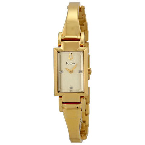 Bulova Women's 97P104 Gold-tone Bracelet Watch