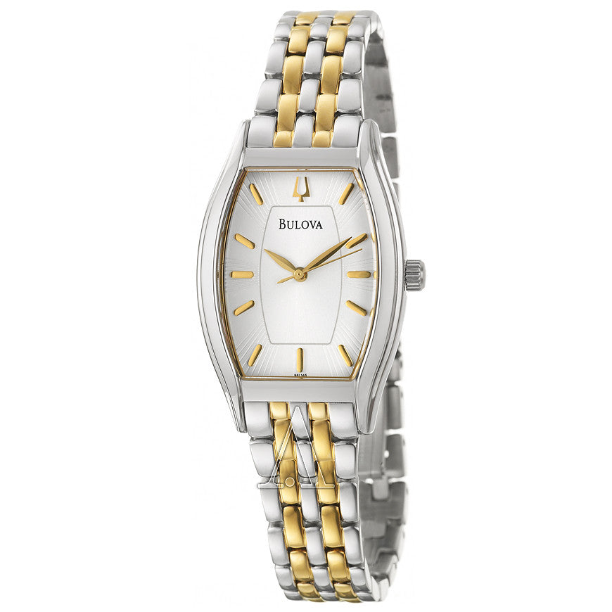 Bulova Women's 98L145 Classic Two-Tone Tonneau Watch