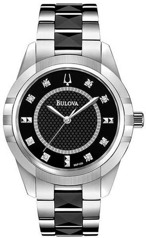 Bulova Women's 98P136 Diamond Dial Watch