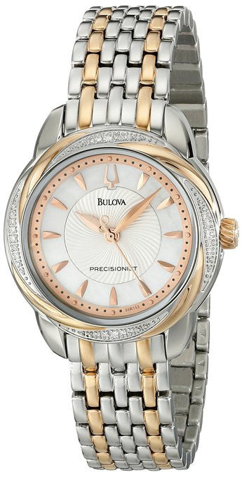 Bulova Women's 98R153 Precisionist Brightwater Two-Tone Stainless Steel Watch