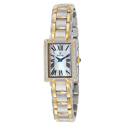 Bulova Women's 98R157 Two tone bracelet Watch