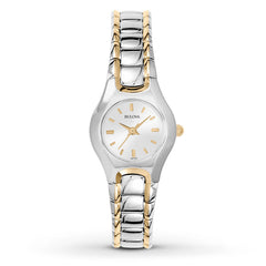 Bulova Ladies 98T84 Stainless Steel Two-Tone Watch