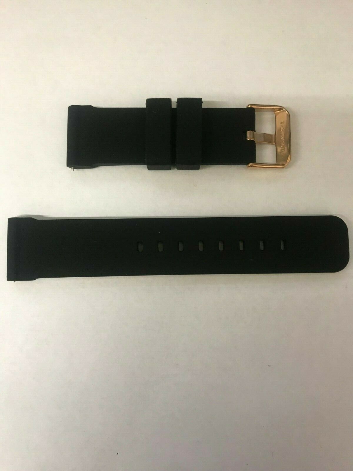 Bulova Compatible Black Stainless Steel Links Bracelet Replacement Watch Band Strap Double Clasp #5002