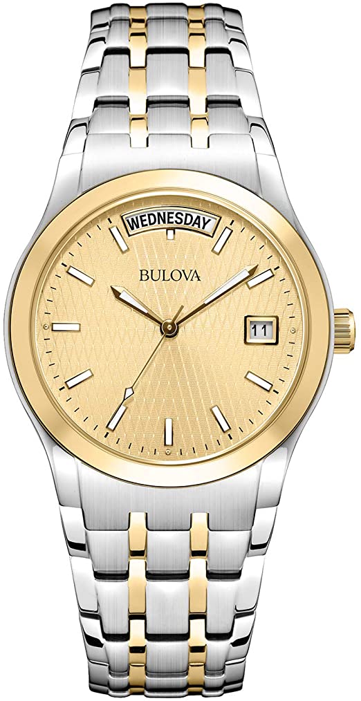 Bulova Men's 98C60 Two-Tone Stainless Steel Bracelet Watch