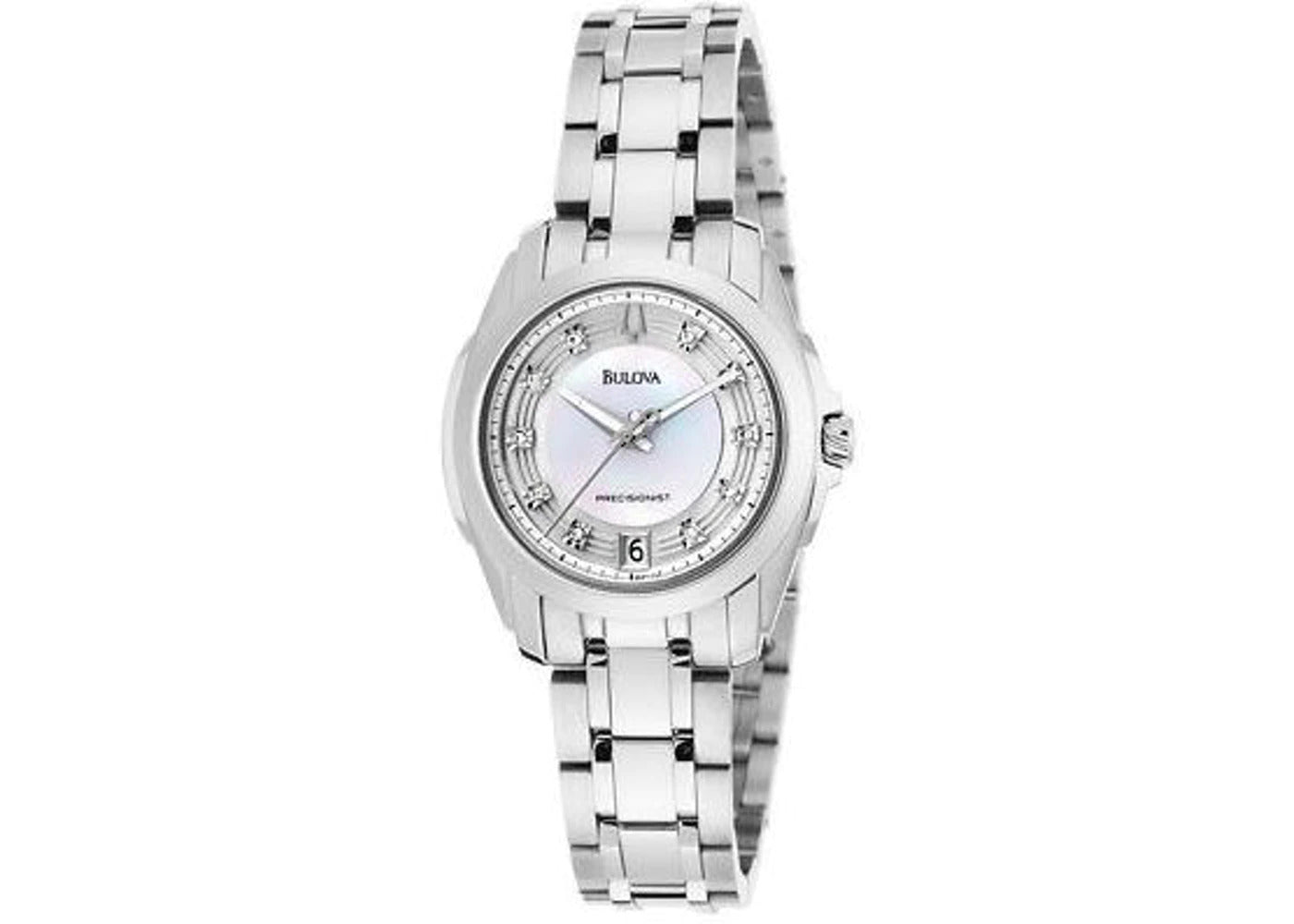 Bulova Women's 96P115 Precisionist Longwood Steel Bracelet Watch