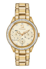Citizen Women's FD2012-52P Silhouette Crystal Champagne Dial Watch