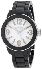 Invicta Women's 1164 White Dial Black Ceramic Watch