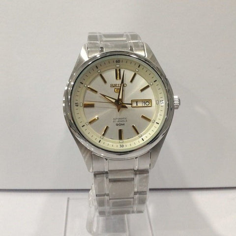 Seiko Men's SNKN87 Stainless Steel Dress Watch