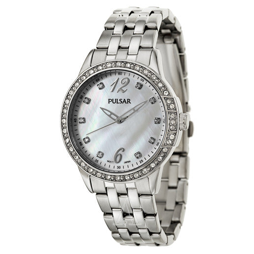 Pulsar Women's PH8051 Analog Display Japanese Quartz Silver Watch
