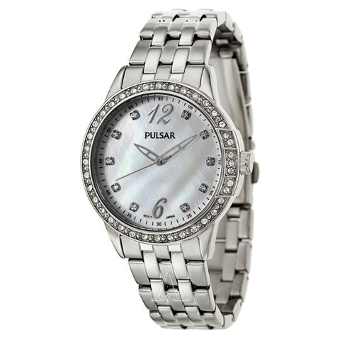 Pulsar Women's PH8051 Analog Display Japanese Quartz Silver Watch