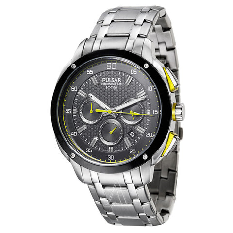 Pulsar Men's PT3393 Analog Display Japanese Quartz Silver Watch
