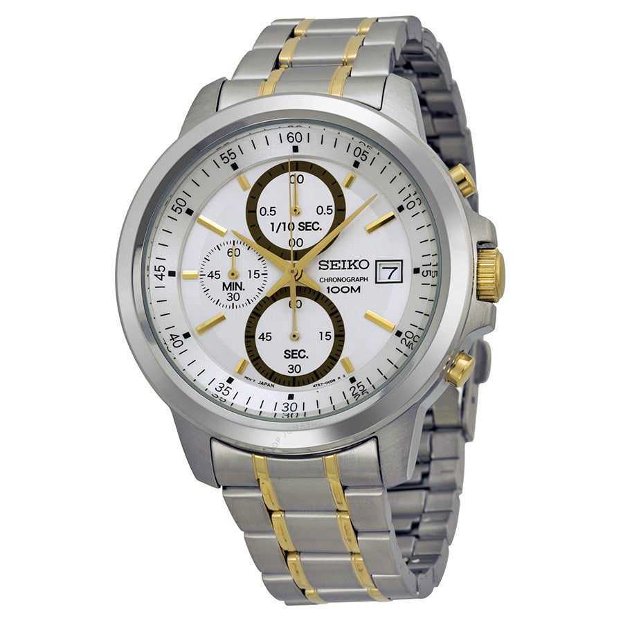 Seiko Men's SKS447 Silver Stainless-Steel Quartz Watch