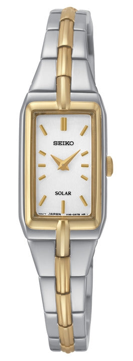 Seiko Women's SUP272 Solar Two-Tone Watch