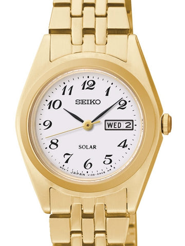 Seiko Women's SUT118 Gold-Tone Stainless Steel Watch