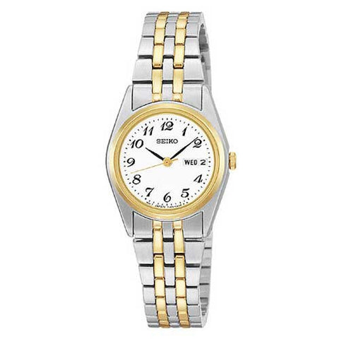 Seiko Women's SXA124 Functional Two-Tone Stainless Steel Watch