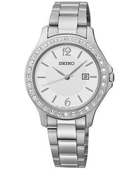 Seiko Women's SXDF97 Silver Stainless-Steel Quartz Watch