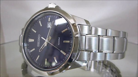 Seiko quartz mens dress watch hotsell