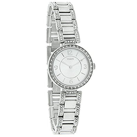 T2P415 Timex Classic Crystal Ladies Stainless Steel Quartz Watch