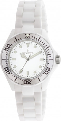Invicta women's white watch discount