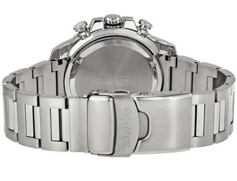 Seiko Men's SNAD05 Flight Computer -Tone Black Watch