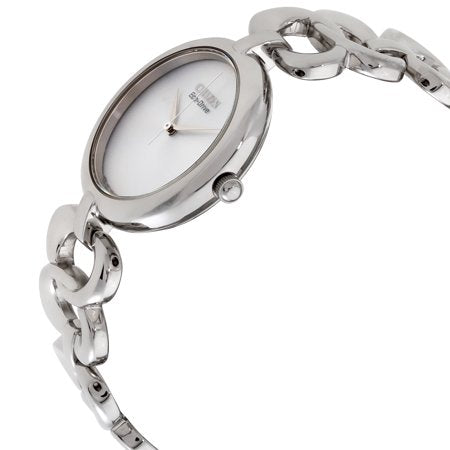 Citizen Women's EM0220-53A Eco-Drive Stainless Steel Bracelet Bangle Watch