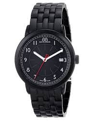 88 Rue du Rhone Unisex 87WA120025 Analog Display Swiss Quartz Black Watch