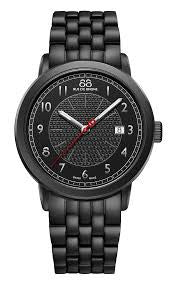 88 Rue du Rhone Men's 87WA120038 Analog Display Swiss Quartz Black Stainless Steel Watch