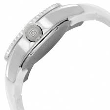 Invicta Women's 0493 Angel Diamond Accented White Polyurethane Watch