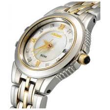 Seiko Women's SXDA26 Le Grand Sport Diamond Accent Mother Of Pearl Dial Watch