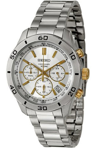 Seiko Men's SSB051 Quartz Stainless Steel watch