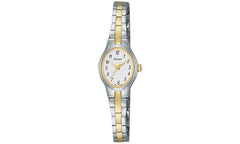 Pulsar Women's PC3281 Basic Dress Analog Display Japanese Quartz Two Tone Watch