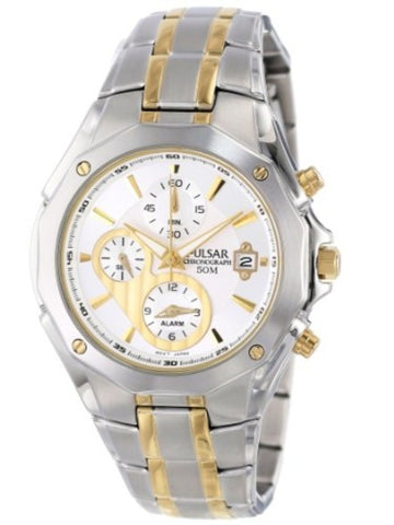 Pulsar Men's PF3960 Chronograph Silver Dial Watch