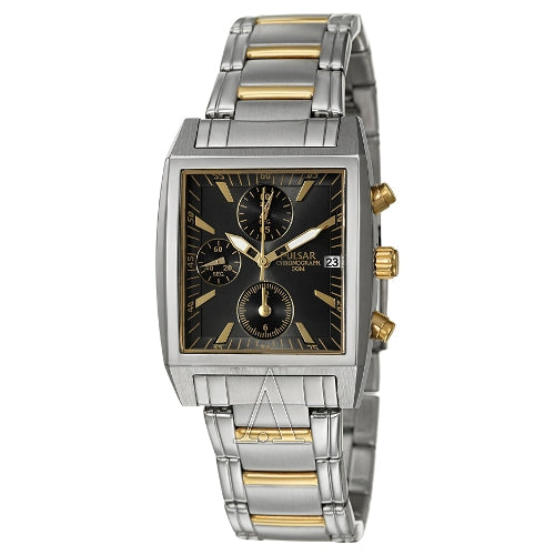 Pulsar Men's PF8145 Chronograph Two-Tone Stainless Steel Watch